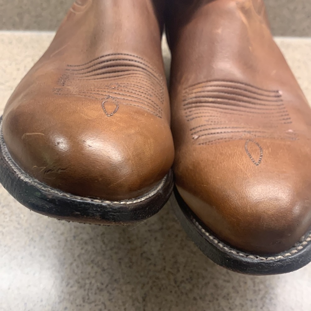 Very soft excellent condition Tony Lama leather Western boots 12D little wear - Picture 15 of 16
